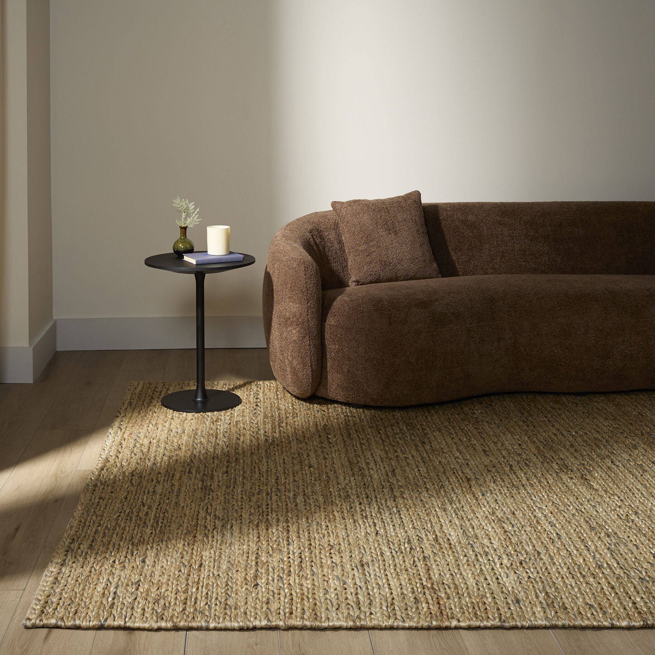 Natural Luxe Ivory and Gray Indoor Rug