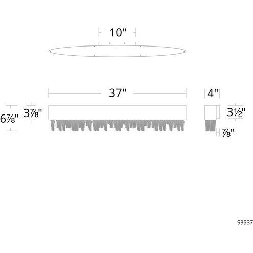 Soleil LED 27 inch Polished Nickel Bath Vanity & Wall Light, Schonbek Signature