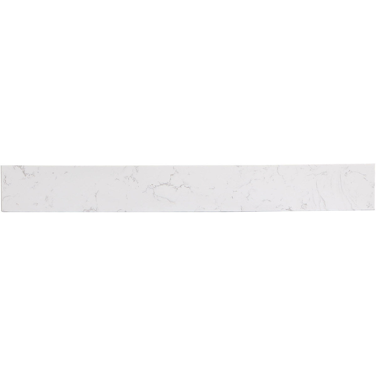 Backsplash 32 X 1 X 4 inch Calacatta White Bathroom Vanity Backsplash