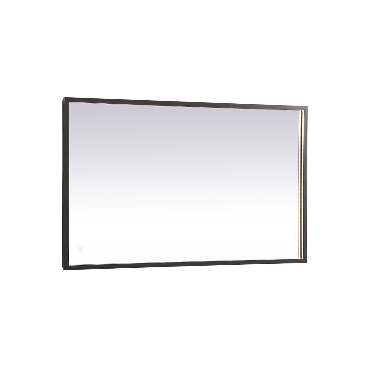 Pier 30 X 24 inch Black LED Mirror