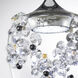 Forever Divine LED 7.25 inch Polished Chrome Pendant Ceiling Light