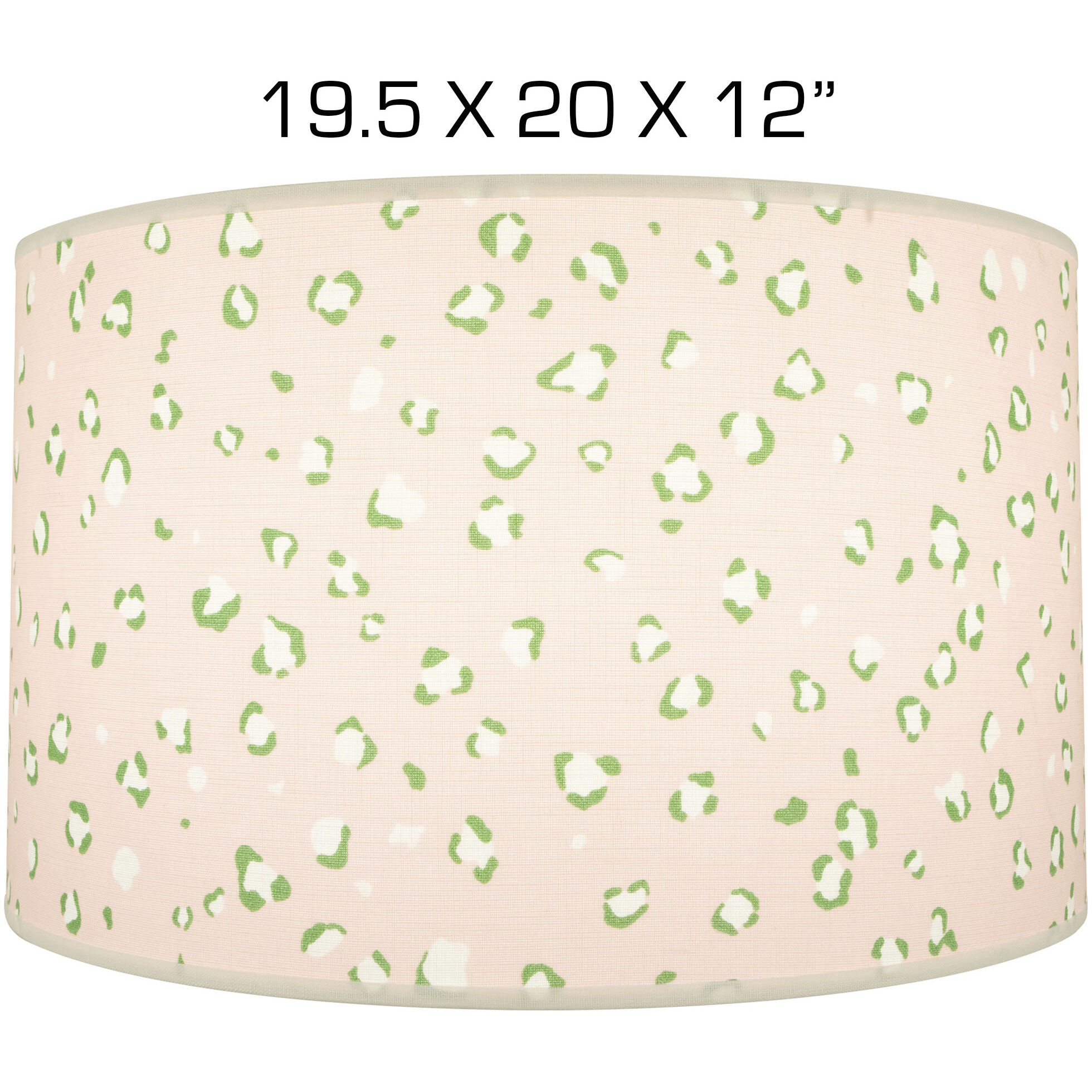 Abbey Rose Pink 20 inch Shade