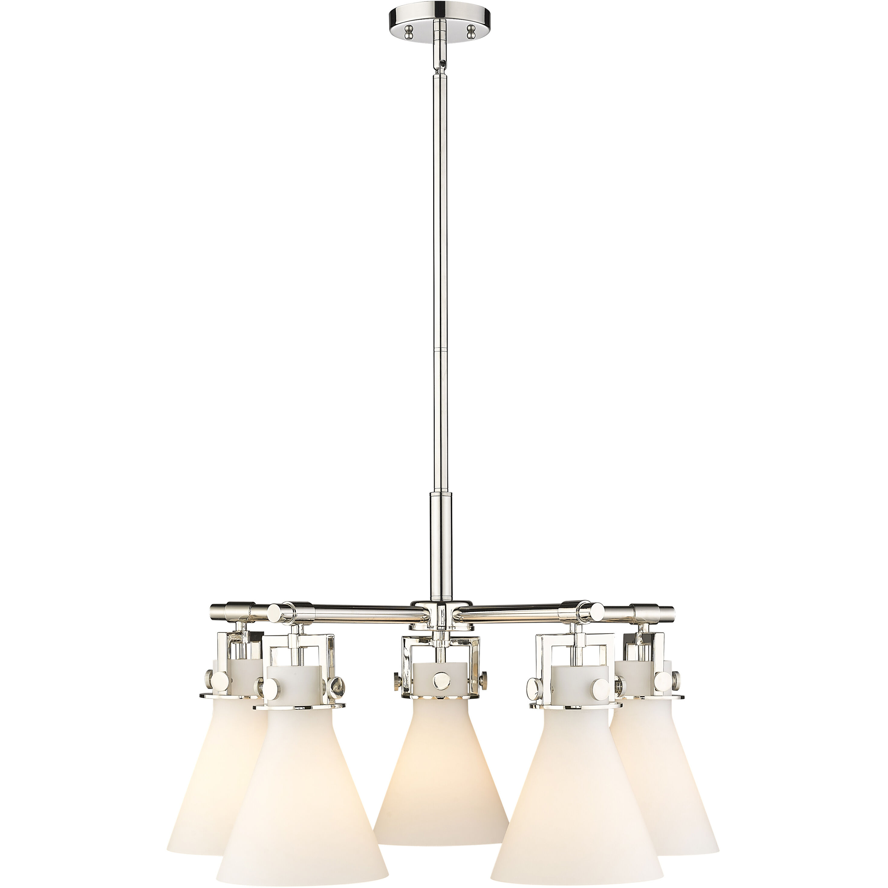 Newton Cone 5 Light 26.00 inch Chandelier
