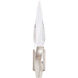 Kindjal LED 4 inch Polished Nickel ADA Wall Sconce Wall Light, Beyond