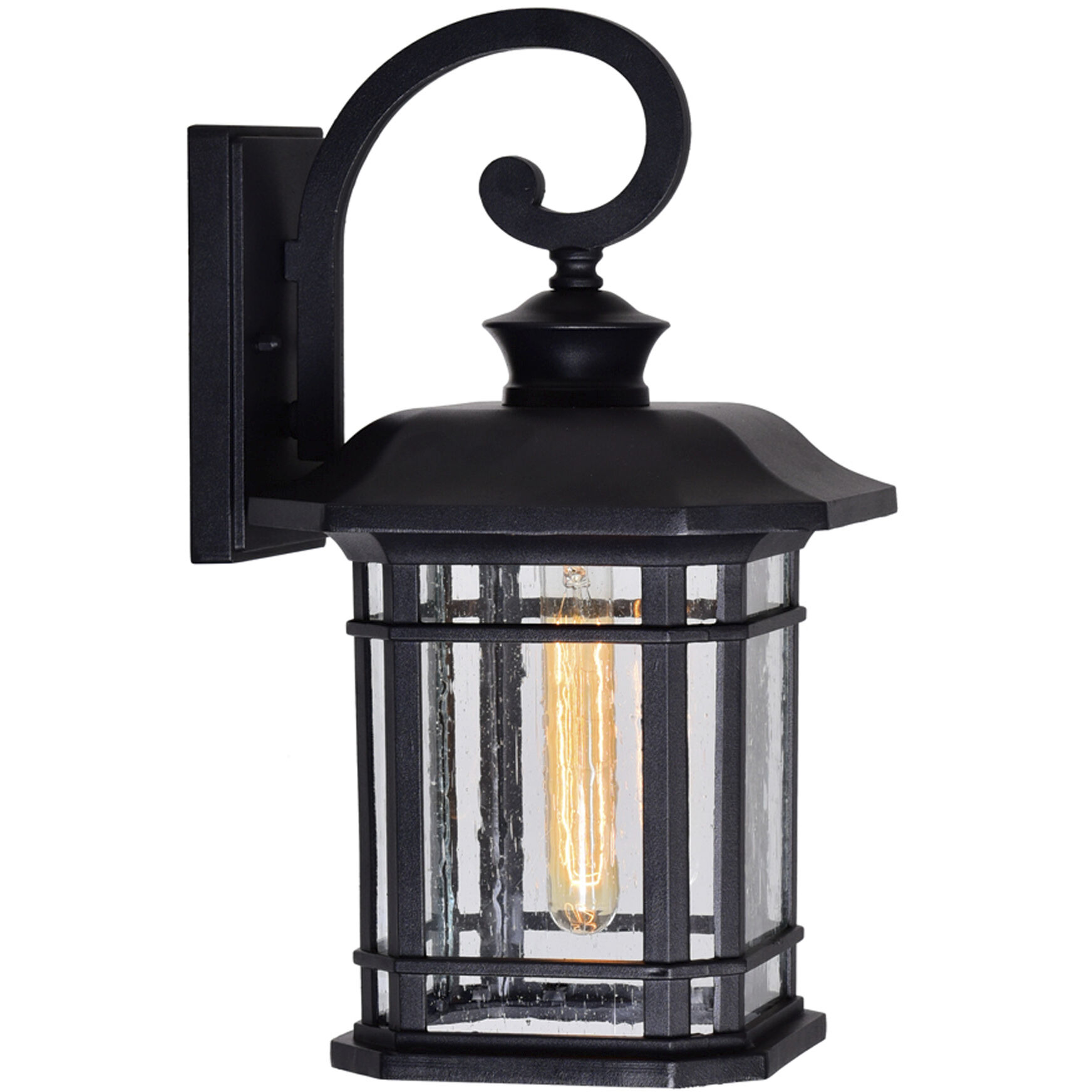 Blackburn 1 Light 17 inch Black Outdoor Wall Light