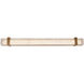 Verandah LED 37 inch Aged Brass Bath Vanity & Wall Light, Beyond