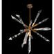 Solitude LED 35.5 inch Aged Brass Pendant Ceiling Light, Beyond