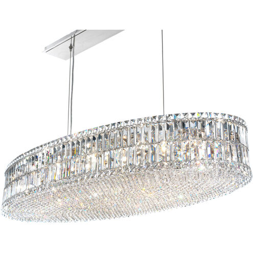 Plaza 24 Light 23 inch Stainless Steel Pendant Ceiling Light in Spectra