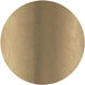 Beyond Martini LED 5.5 inch Aged Brass Multi-Light Pendant Ceiling Light in Optic, Linear Canopy
