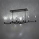 Beyond Twirl LED 48.3 inch Black Linear Pendant Ceiling Light