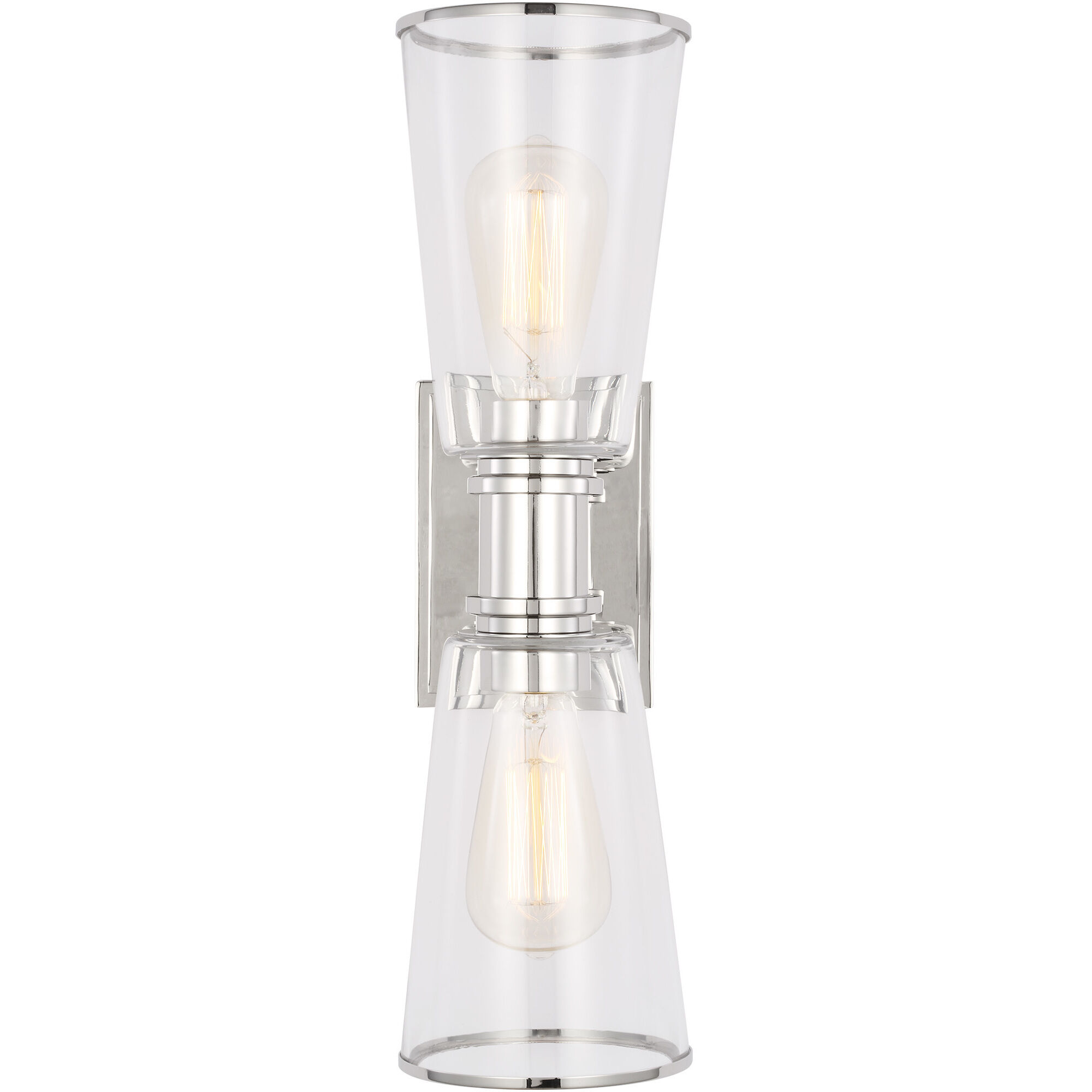 C&M by Chapman & Myers Alessa 2 Light 5.00 inch Bathroom Vanity Light