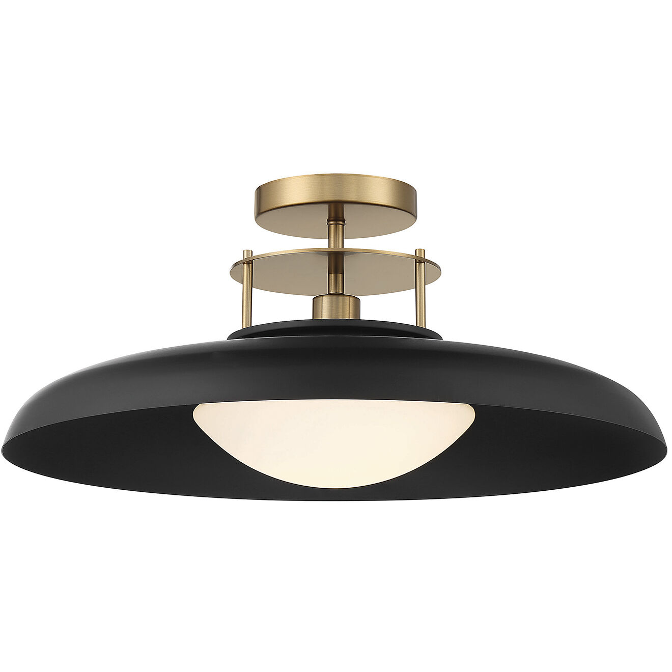 Gavin 1 Light 20.00 inch Semi-Flush Mount