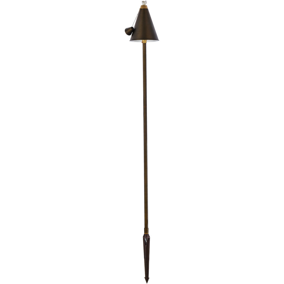 Chanterelle 12V 35.00 watt Antique Brass Outdoor Path Light