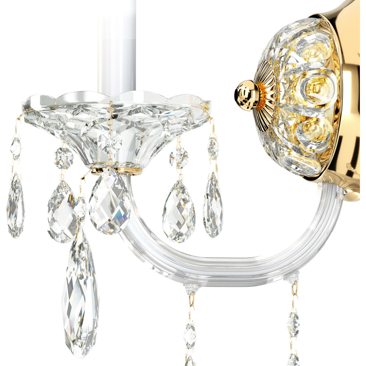 Sterling 1 Light 8 inch Aurelia Wall Sconce Wall Light in Swarovski