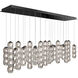 Signature Verve LED 12 inch Stainless Steel Multi-Light Pendant Ceiling Light