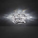 Beyond Hielo Integrated LED Polished Chrome Recessed Light, New Construction or Remodel