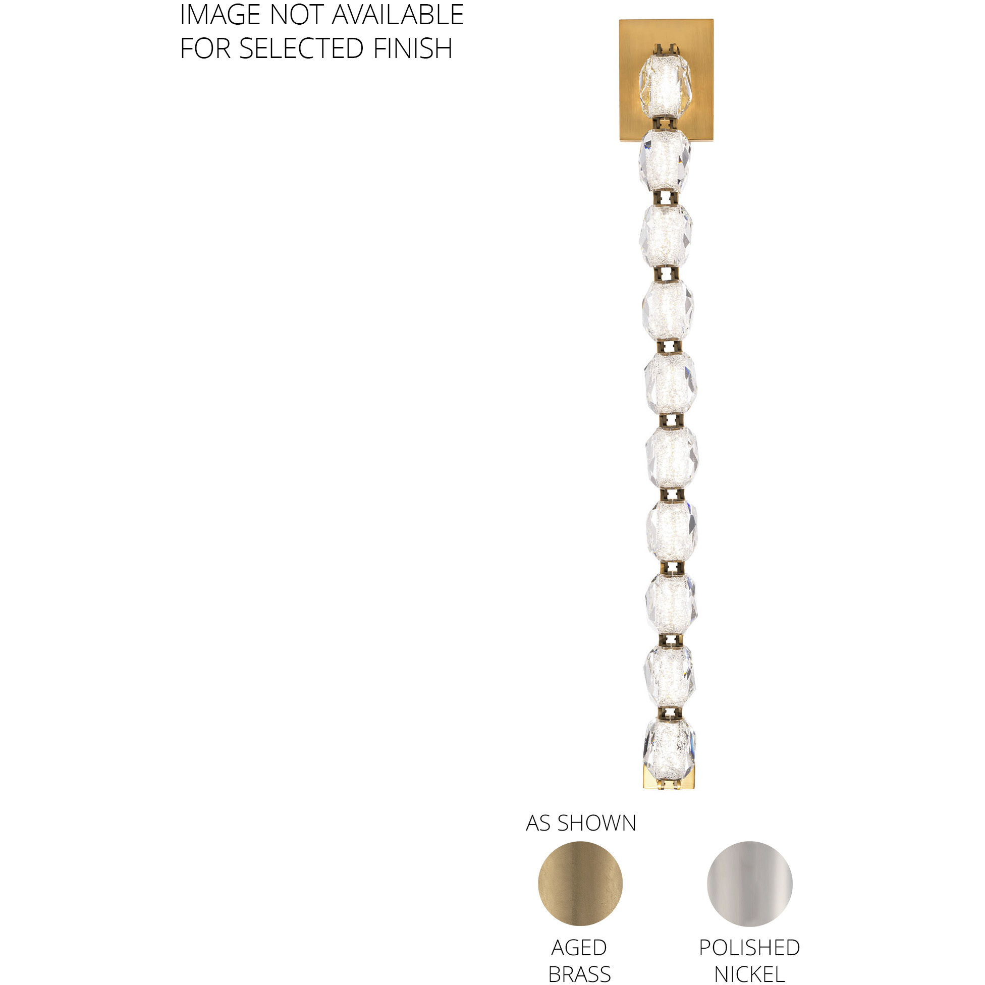 Forever Seduction LED 3.75 inch Polished Nickel ADA Wall Sconce Wall Light