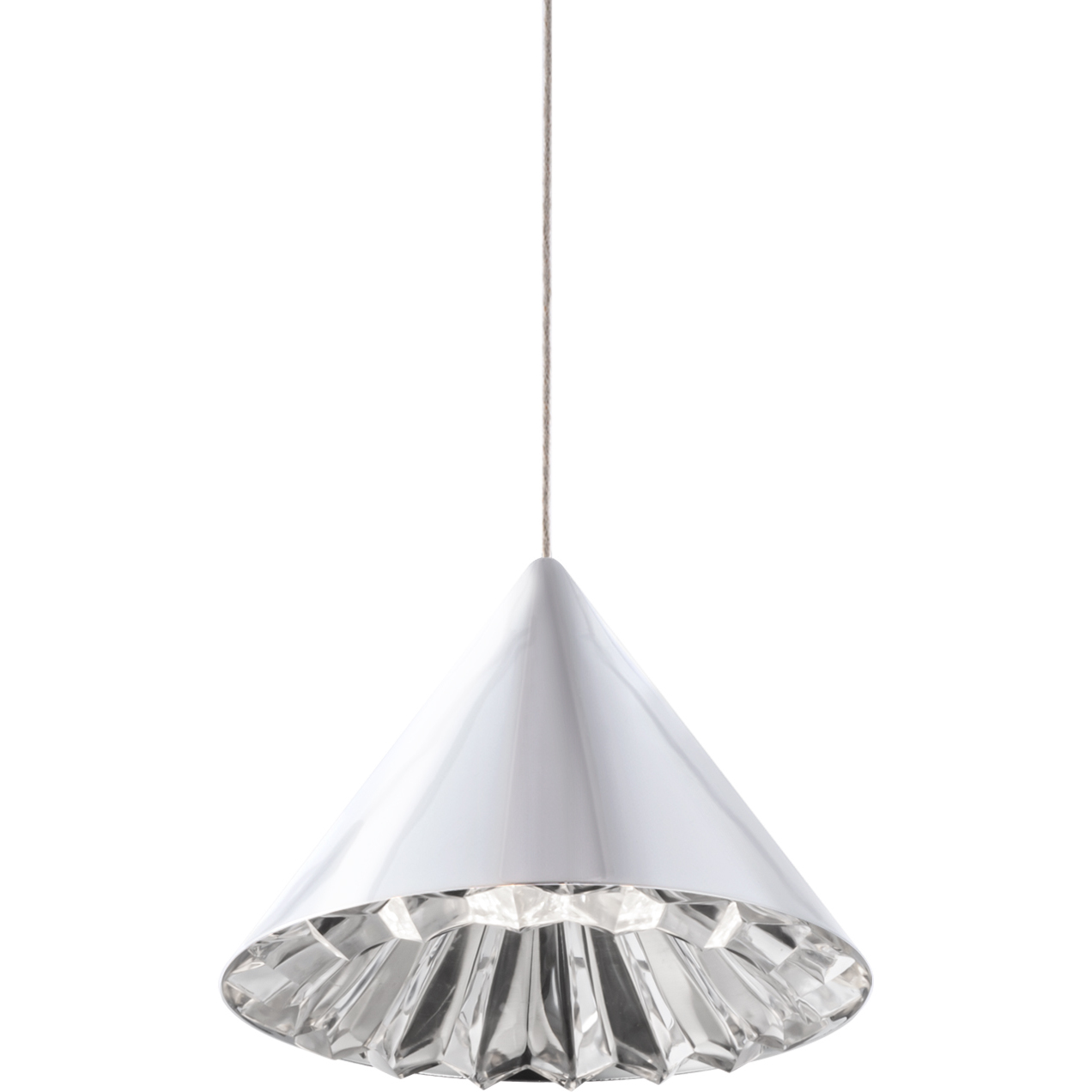 Beyond Primrose LED 8 inch Polished Chrome Pendant Ceiling Light, Beyond