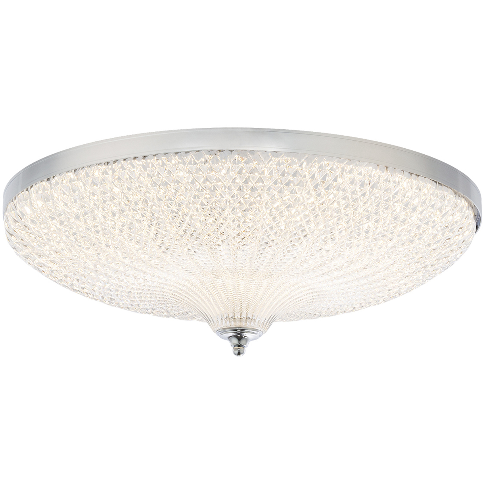 Signature Roma LED 20.13 inch Polished Chrome Flush Mount Ceiling Light, Schonbek Signature