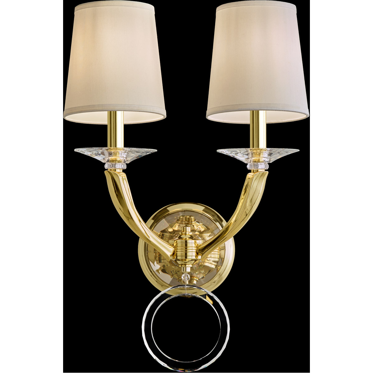 Emilea 2 Light 8.5 inch Antique Silver Wall Sconce Wall Light in Antique Silver Cast
