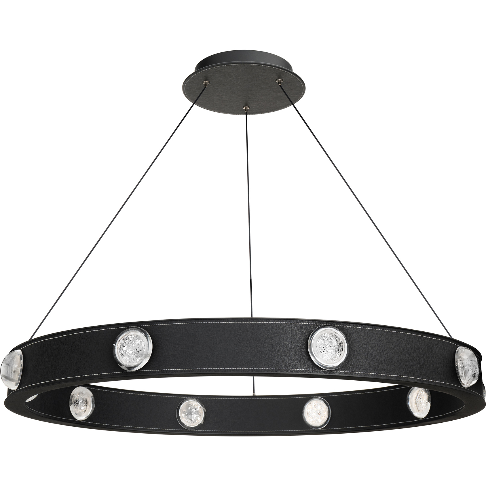 Beyond Kollard LED 36 inch Black Pendant Ceiling Light