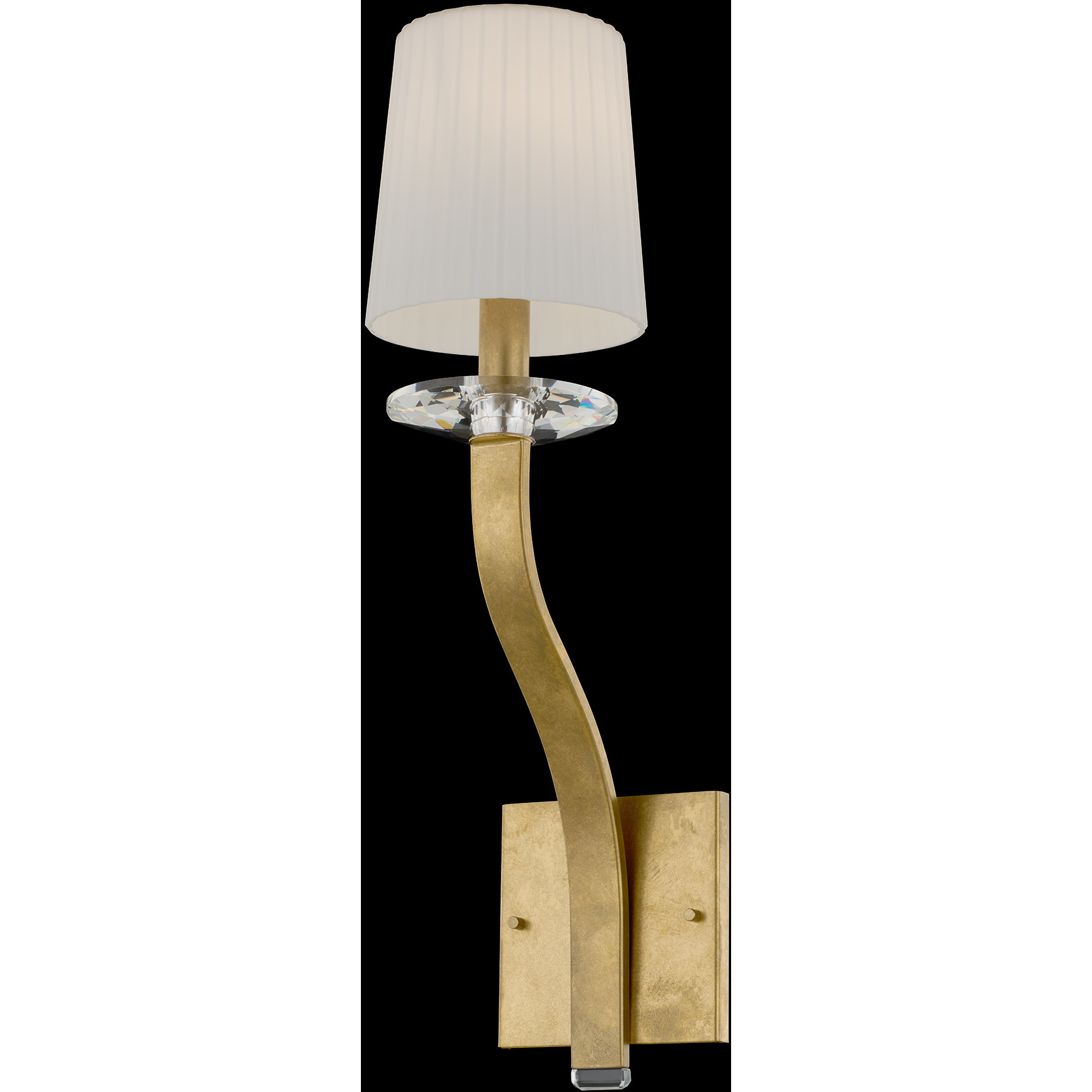Signature Catalena 1 Light 5.5 inch White Gold Wall Sconce Wall Light
