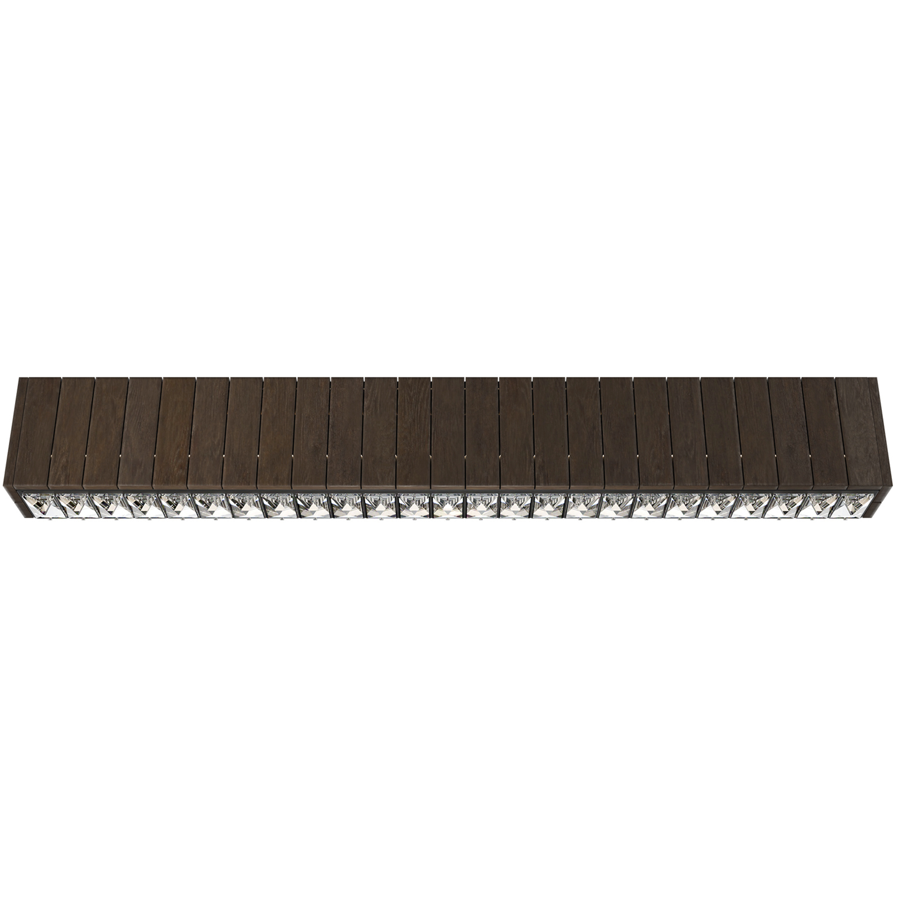 Beyond Andean LED 36.5 inch Smokey Walnut Bath Vanity & Wall Light