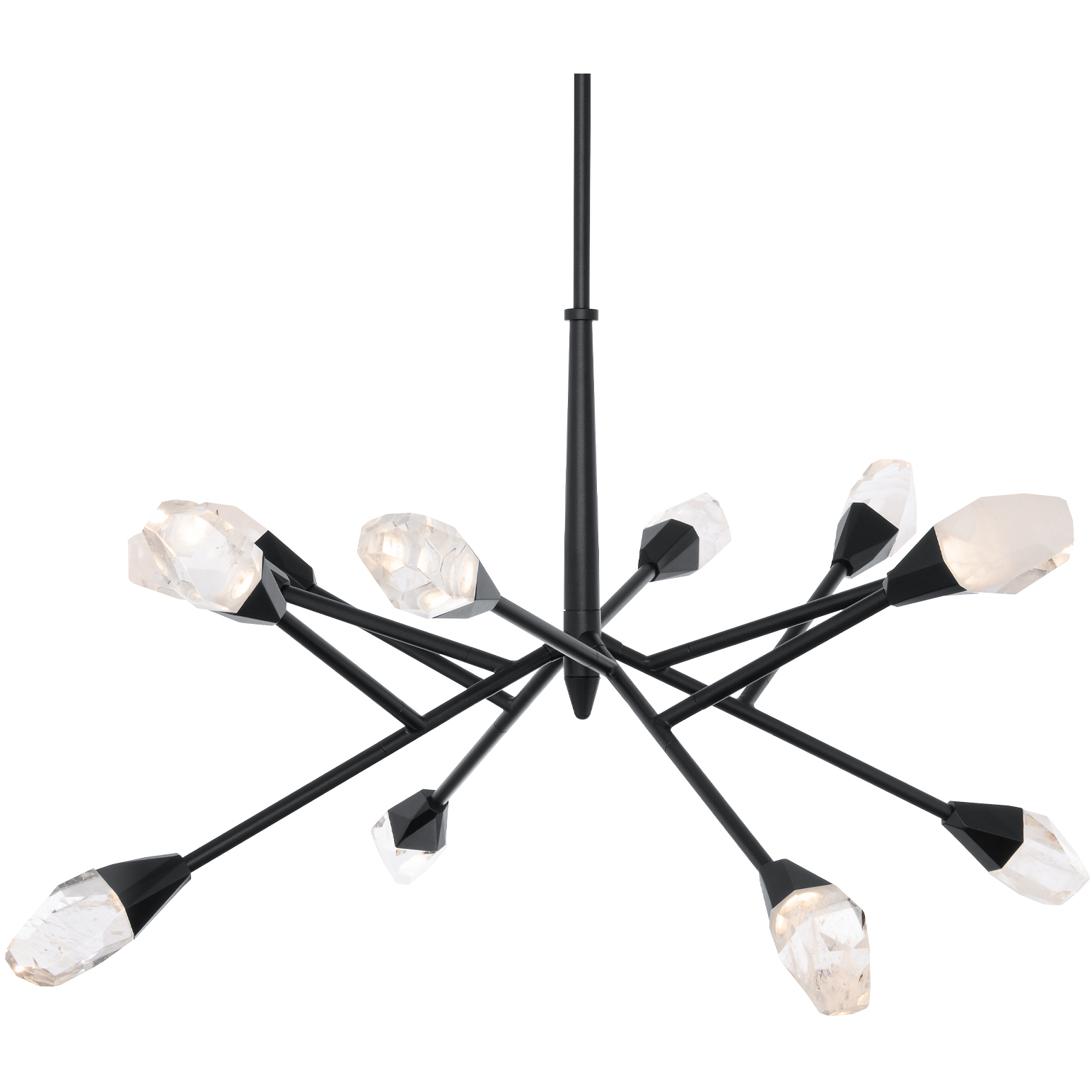 Beyond Synapse LED 31.5 inch Black Chandelier Ceiling Light, Beyond