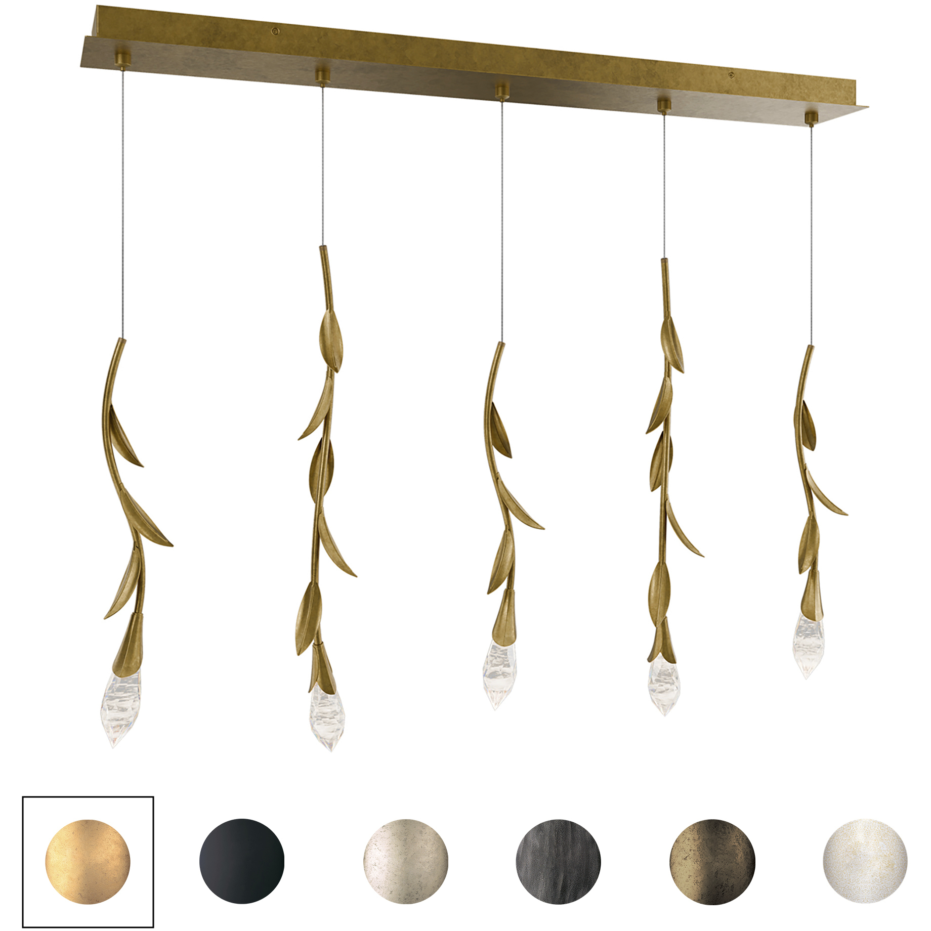 Signature Secret Garden LED Heirloom Bronze Multi-Light Pendant Ceiling Light