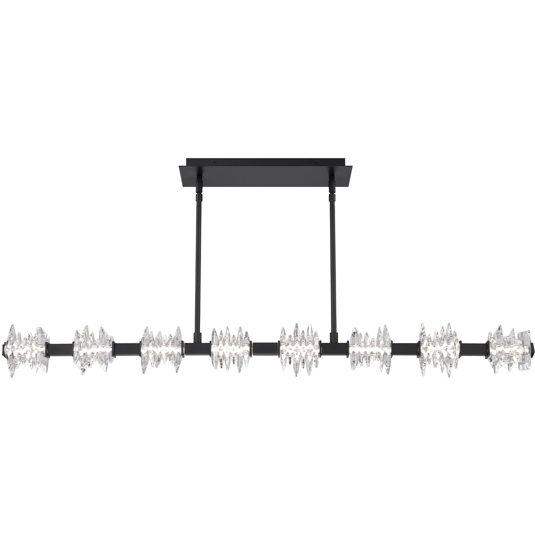 Beyond Bergy LED 5 inch Black Linear Pendant Ceiling Light