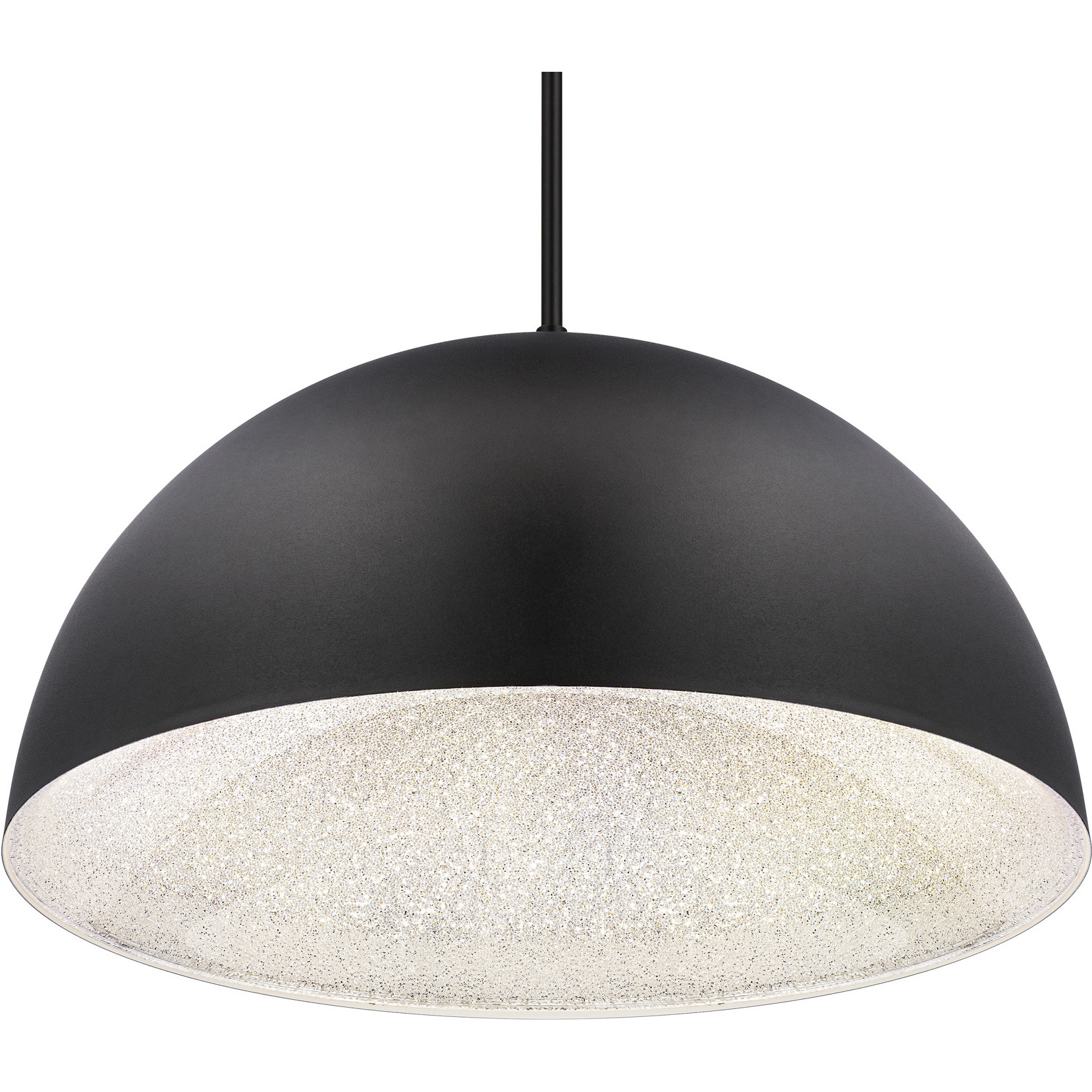 Beyond Stardust LED 23.4 inch Black Pendant Ceiling Light, Beyond