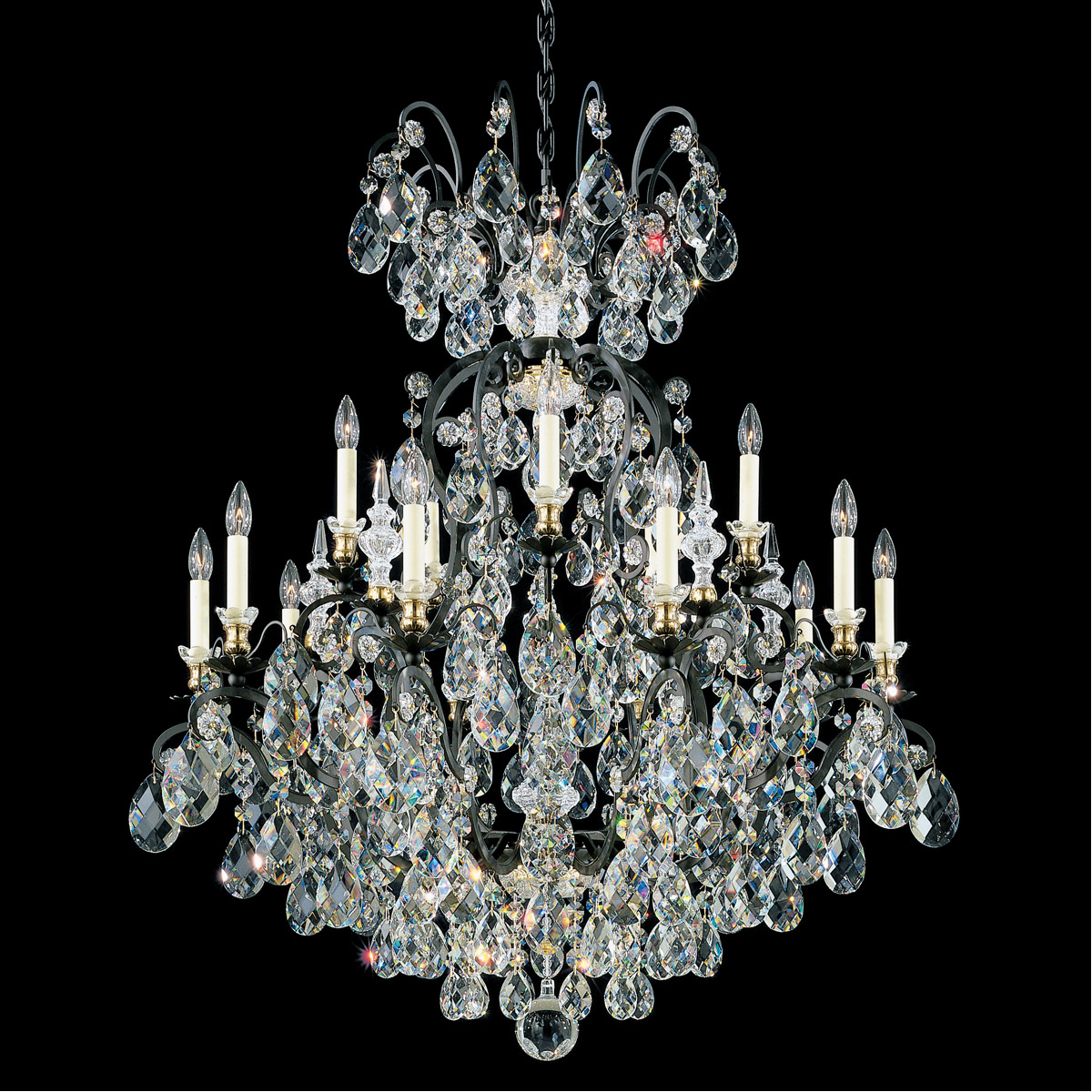 Renaissance 16 Light 38 inch French Gold Chandelier Ceiling Light in Heritage
