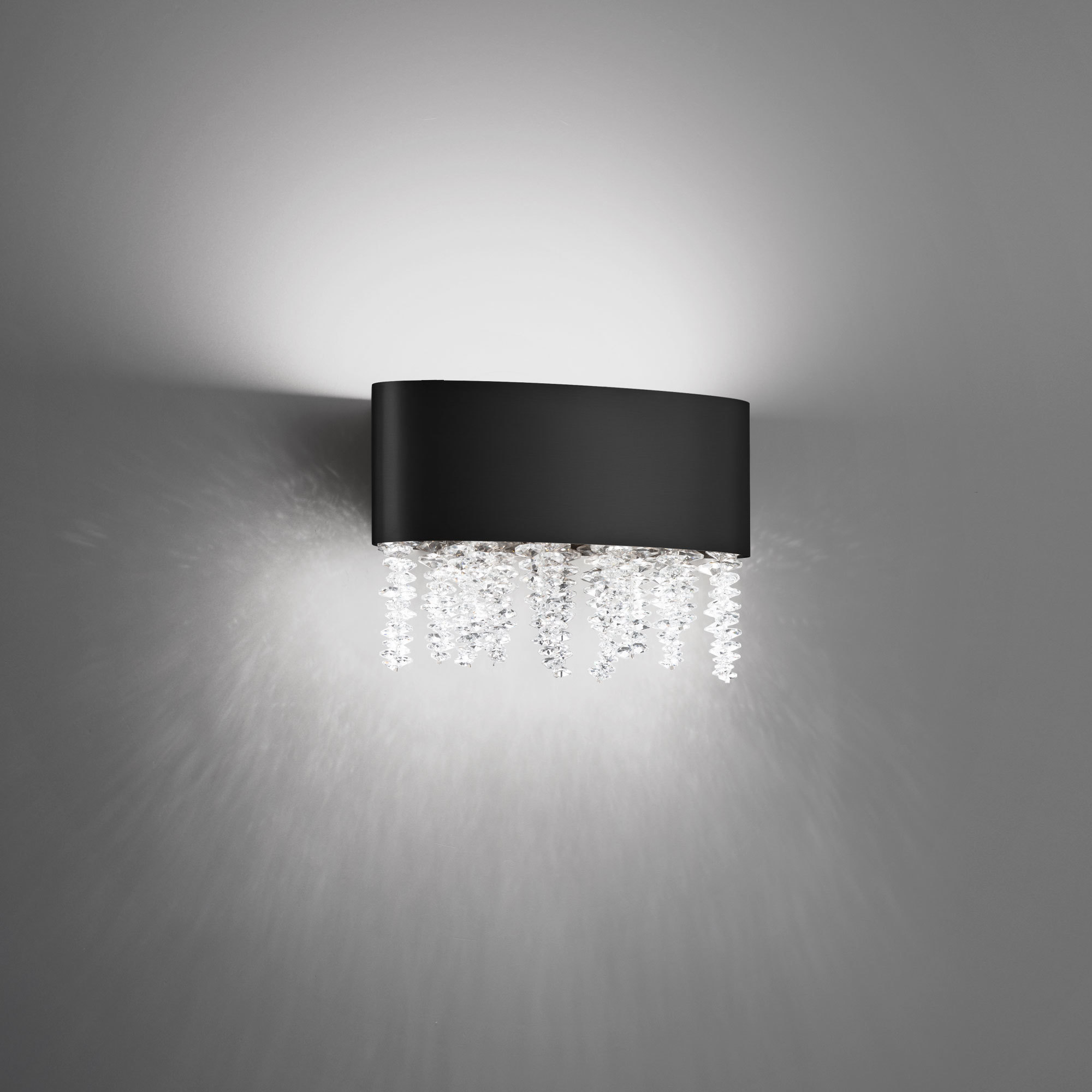 Signature Soleil LED 4 inch Black ADA Wall Sconce Wall Light, Schonbek Signature