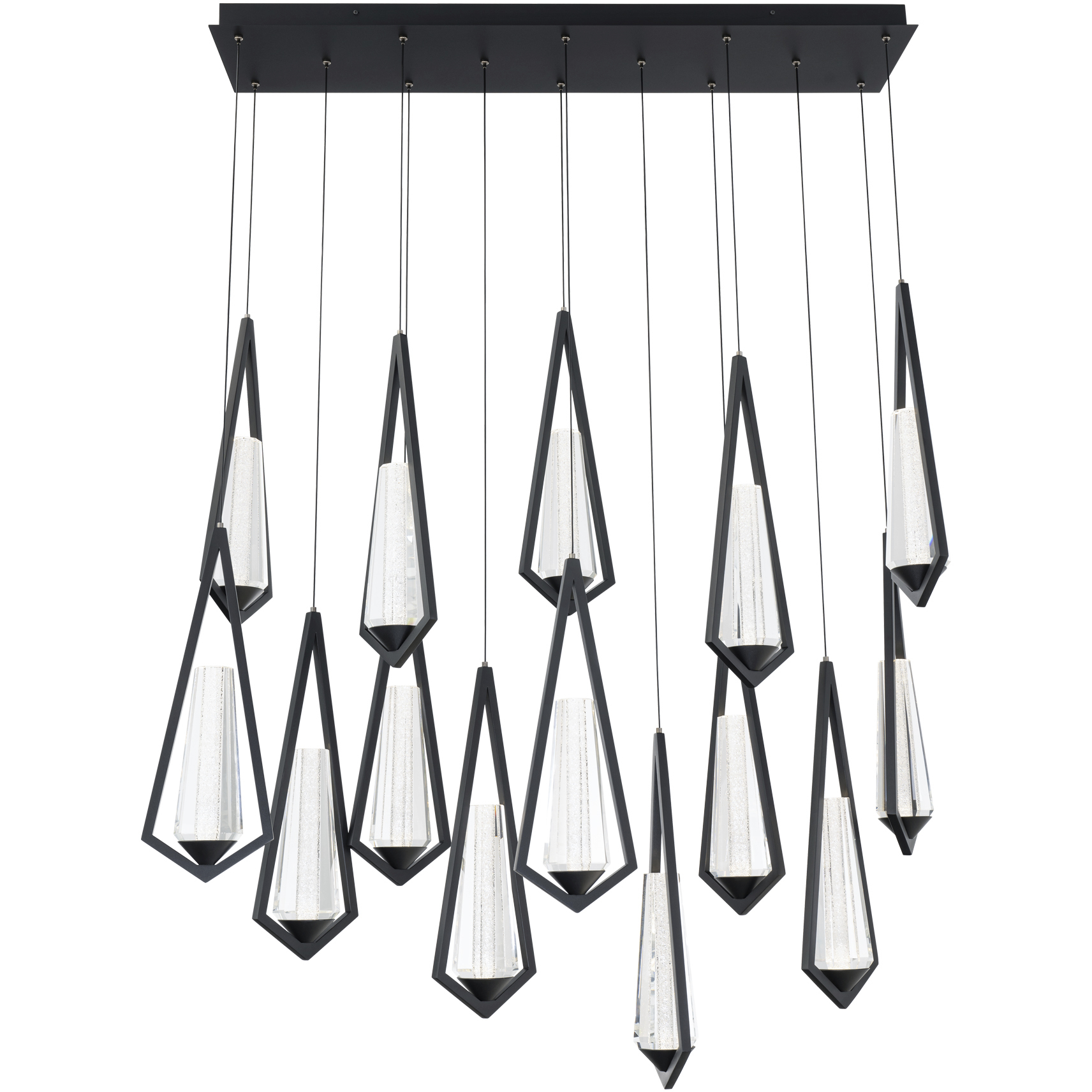 Beyond Devotion LED 9.5 inch Black Multi-Light Pendant Ceiling Light