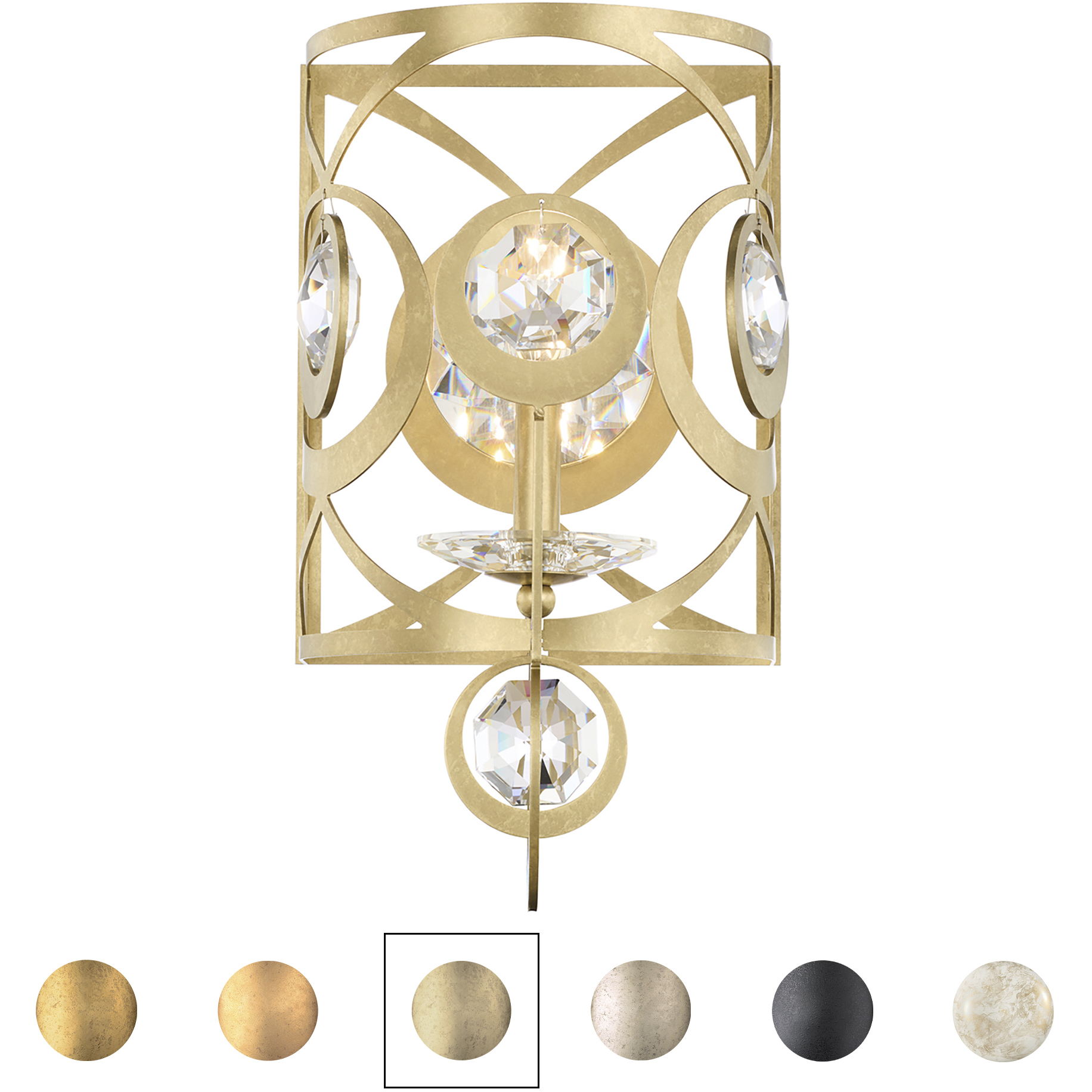 Signature Gwendolynn 1 Light 8 inch Heirloom Gold Wall Sconce Wall Light