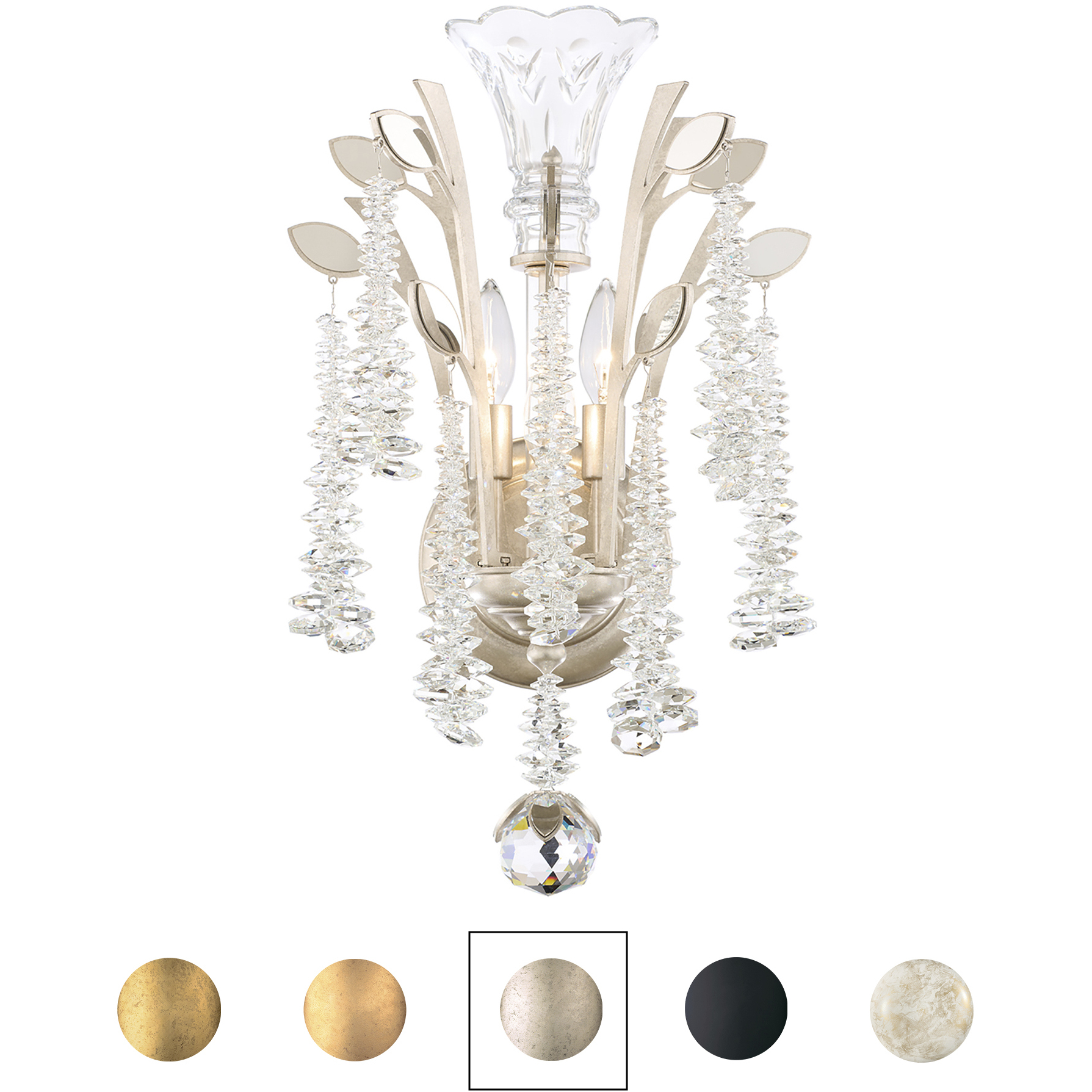 Signature MacLyn 3 Light 9.5 inch Heirloom Gold Wall Sconce Wall Light