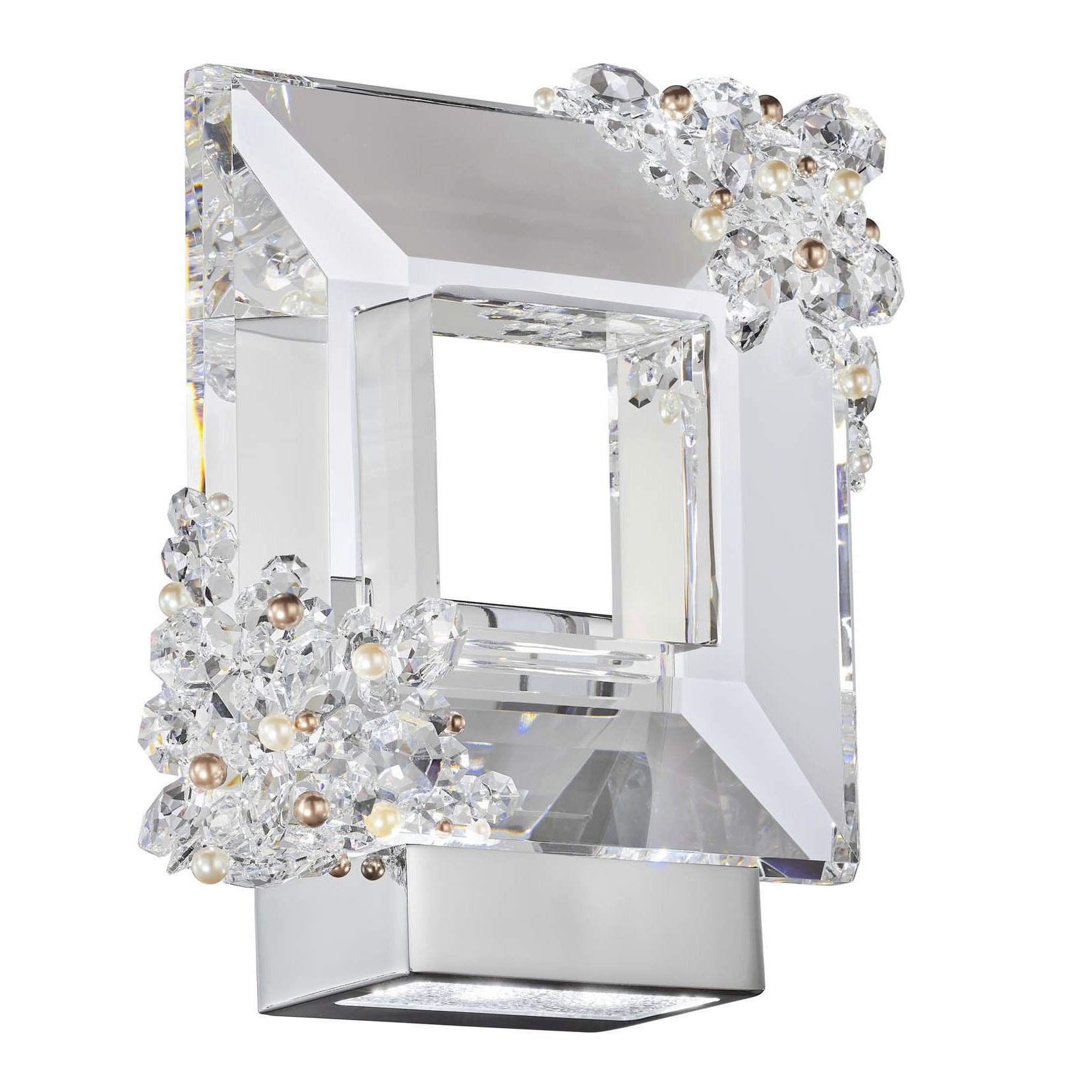 Forever Eva LED 3.6 inch Polished Chrome ADA Wall Sconce Wall Light