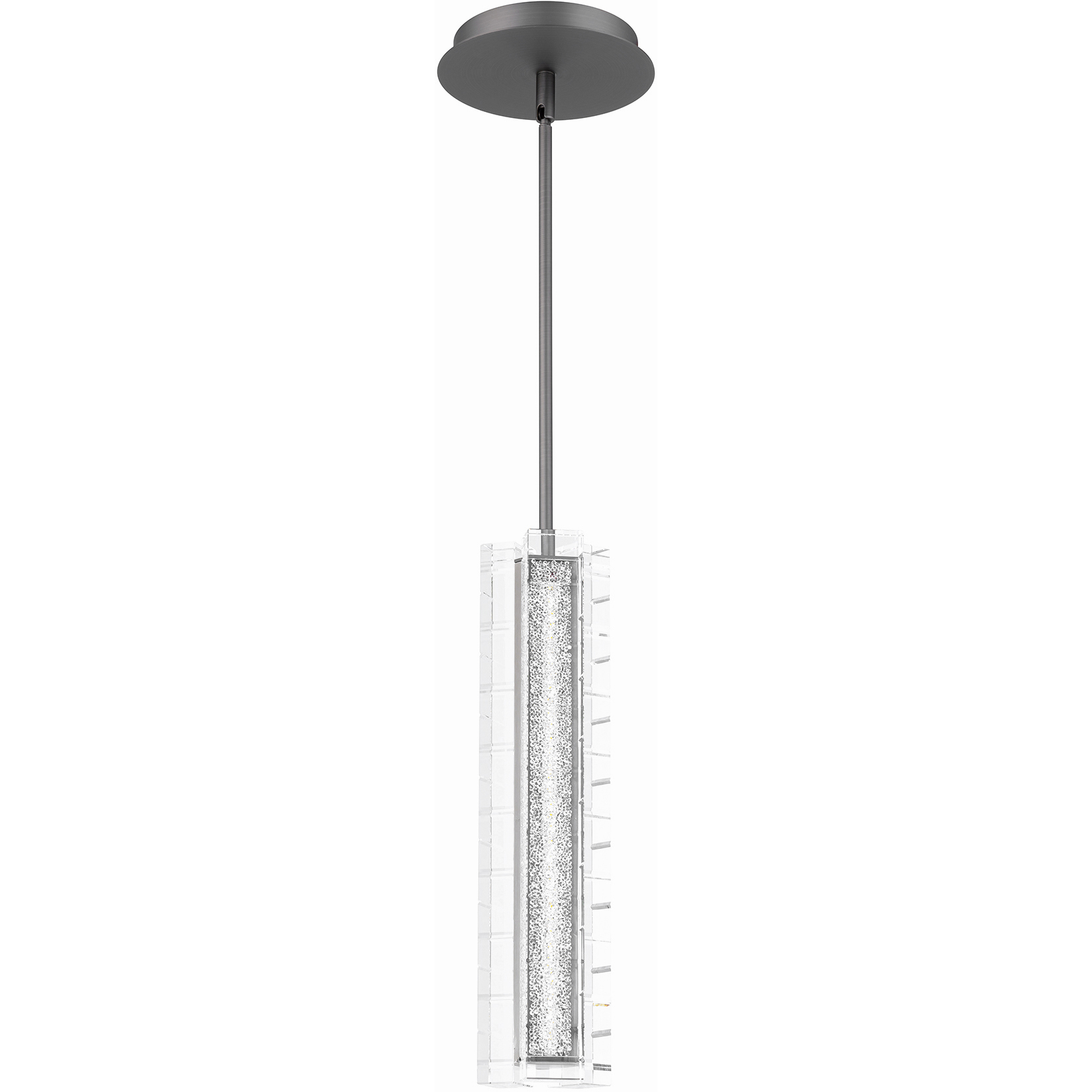 Beyond Abode LED 3.5 inch Antique Nickel Mini Pendant Ceiling Light