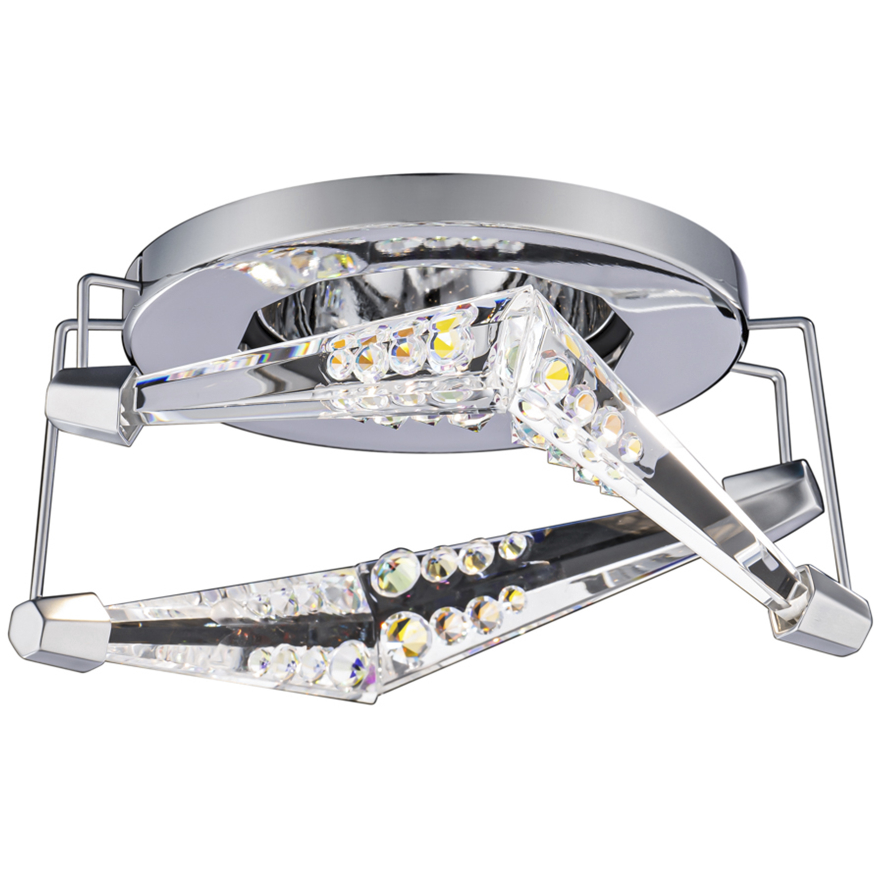 Beyond Visata LED Module Polished Chrome Recessed Light, New Construction or Remodel