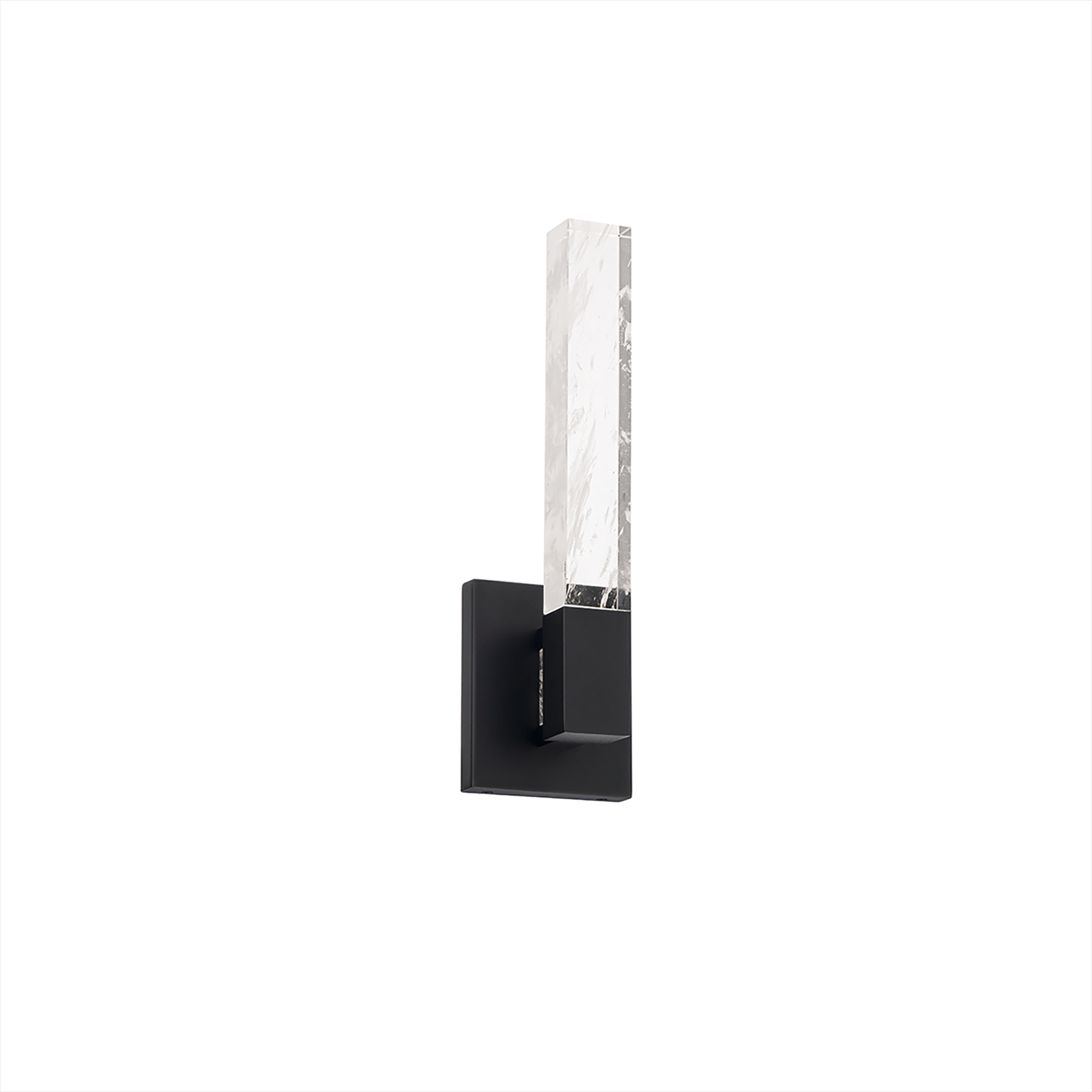 Beyond Baton LED 4 inch Black ADA Wall Sconce Wall Light