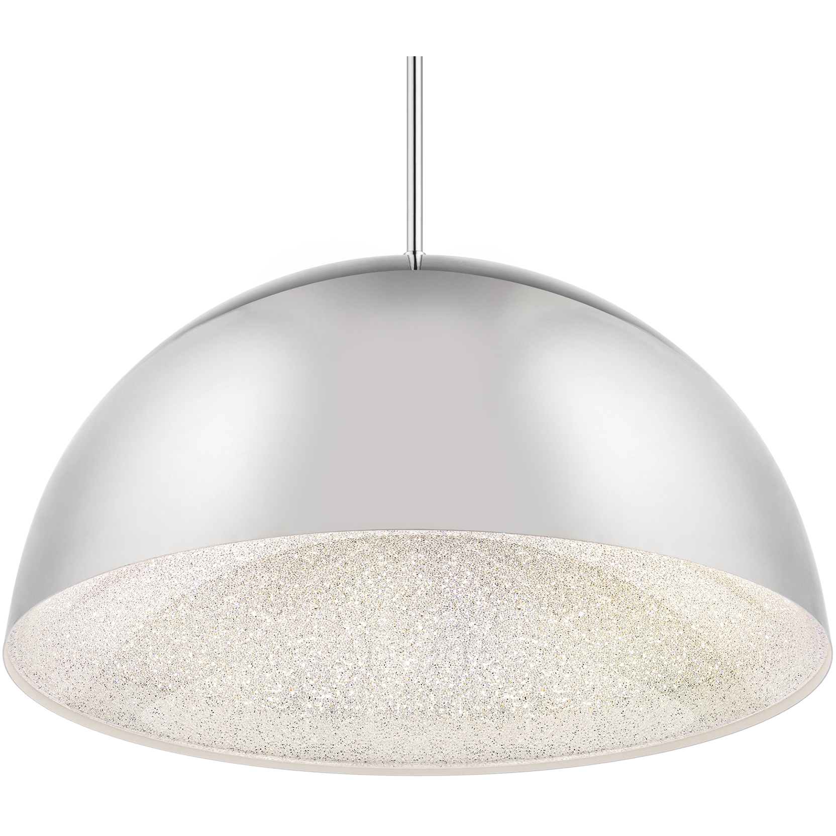 Beyond Stardust LED 23.4 inch Polished Nickel Pendant Ceiling Light, Beyond