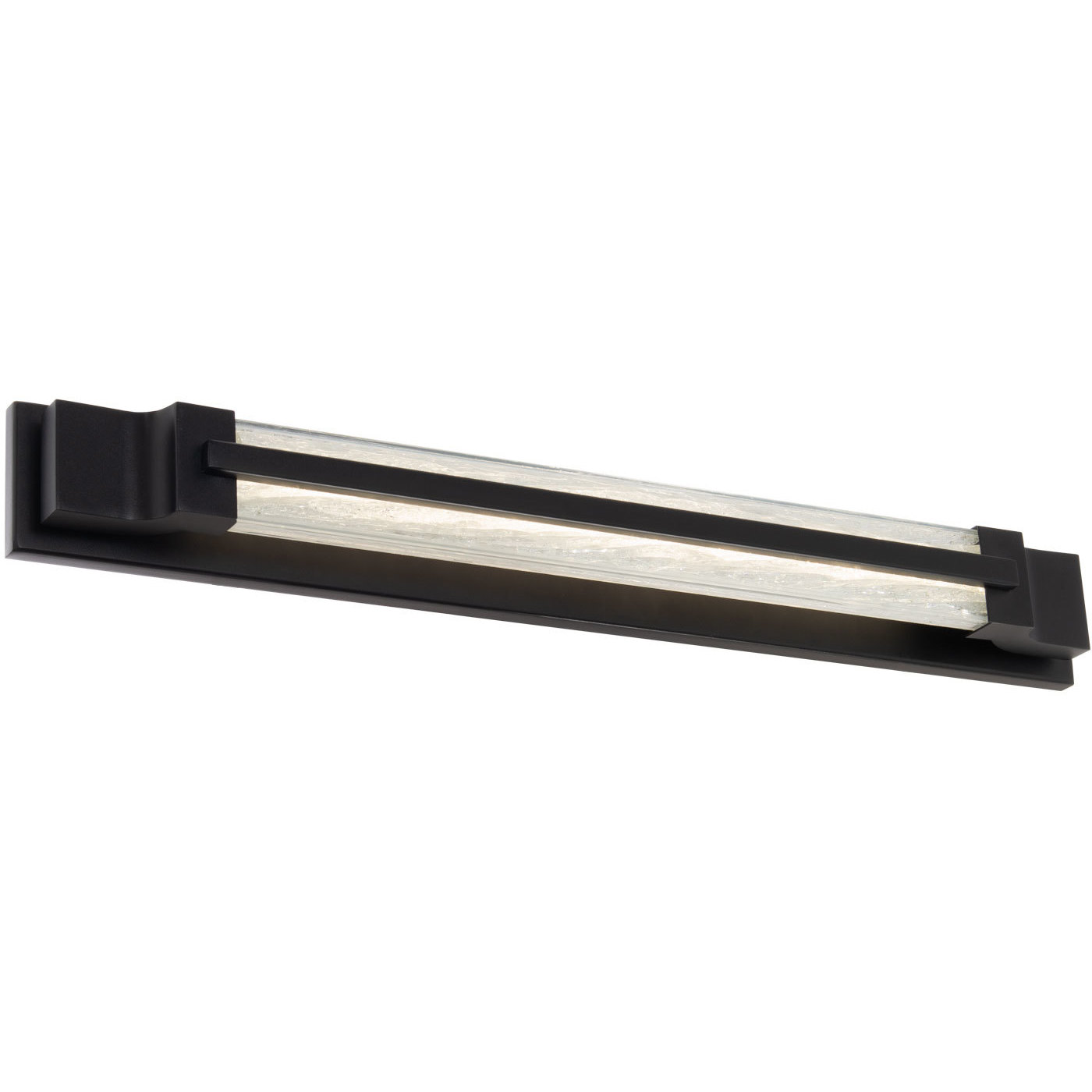 Beyond Aberdeen LED 28 inch Black Bath Vanity & Wall Light, Beyond
