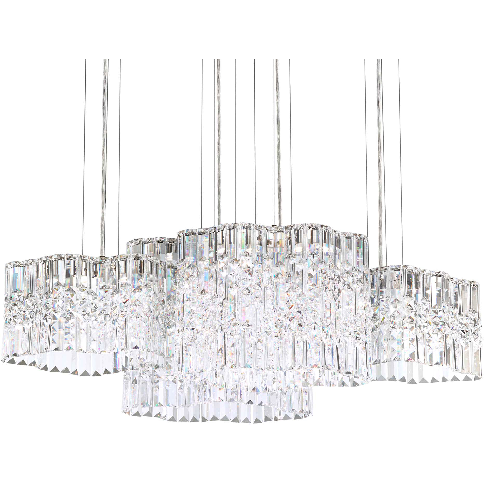 Selene LED 17 inch Stainless Steel Pendant Ceiling Light