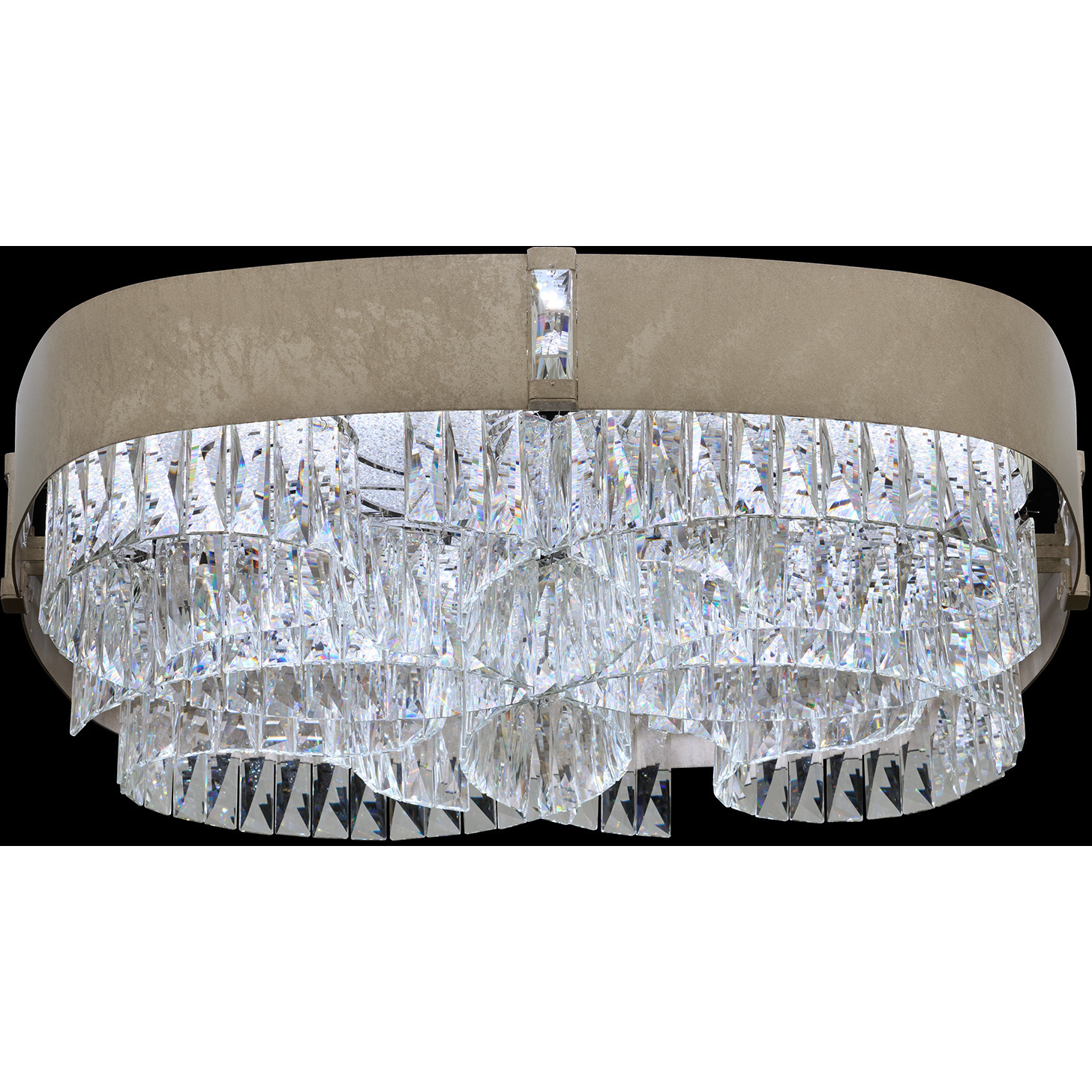 Signature LEDZeppa LED 24.5 inch Heirloom Bronze Flush Mount Ceiling Light