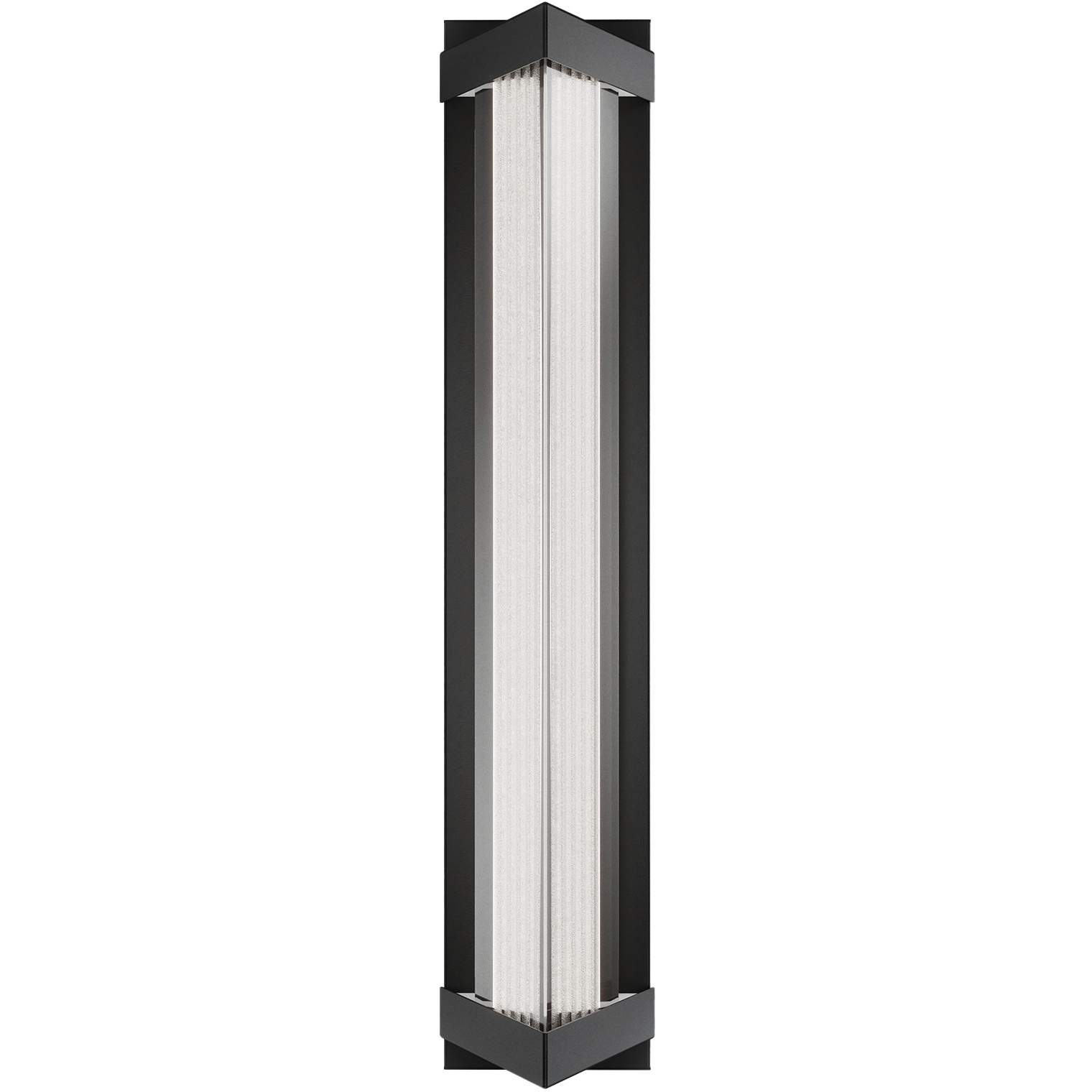 Beyond Bertram LED 24 inch Black Outdoor Wall Light