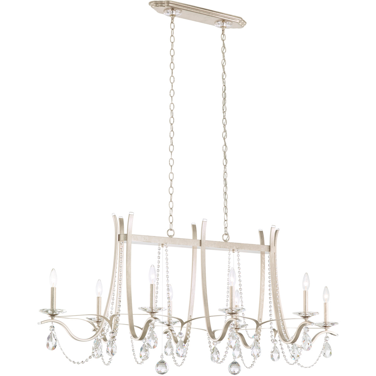 Vesca 8 Light 30 inch Heirloom Bronze Chandelier Ceiling Light in Heritage