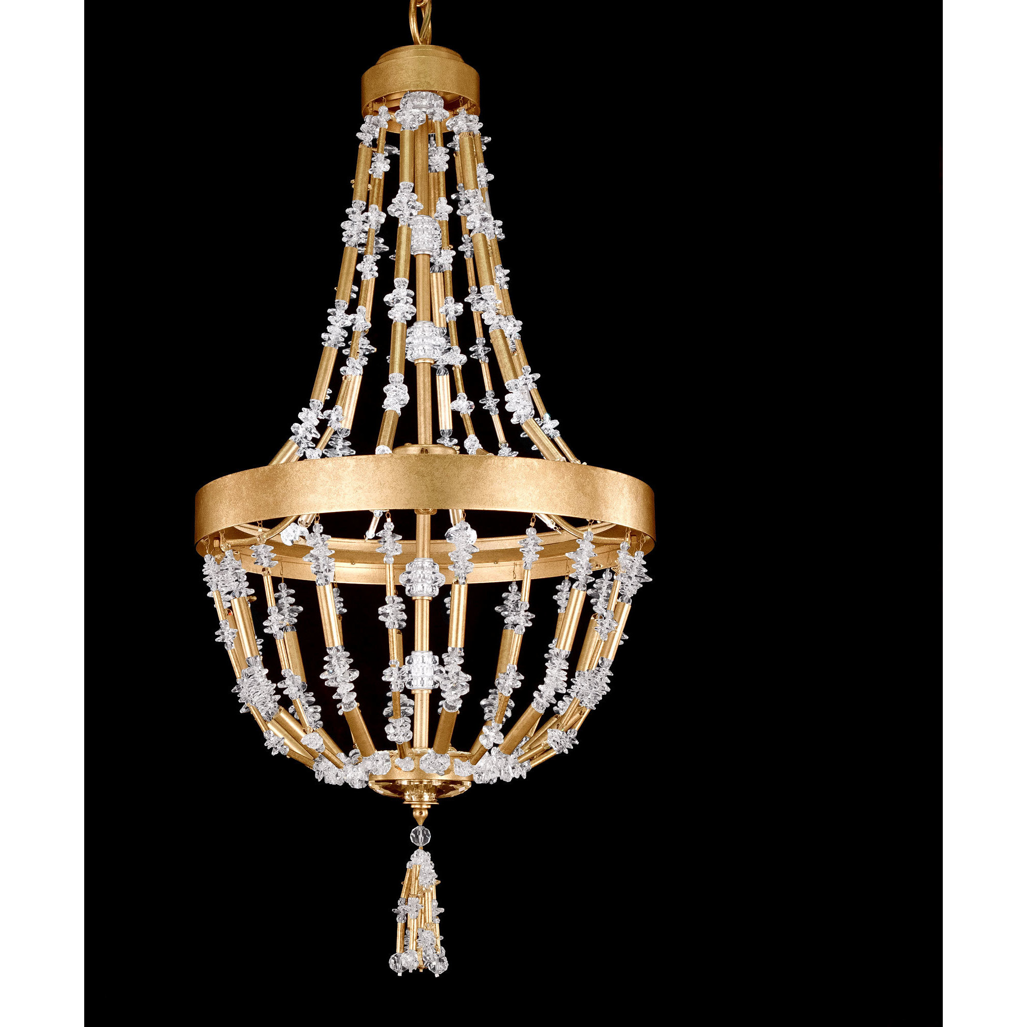 Signature Bali LED 16 inch Heirloom Gold Pendant Ceiling Light, Schonbek Signature
