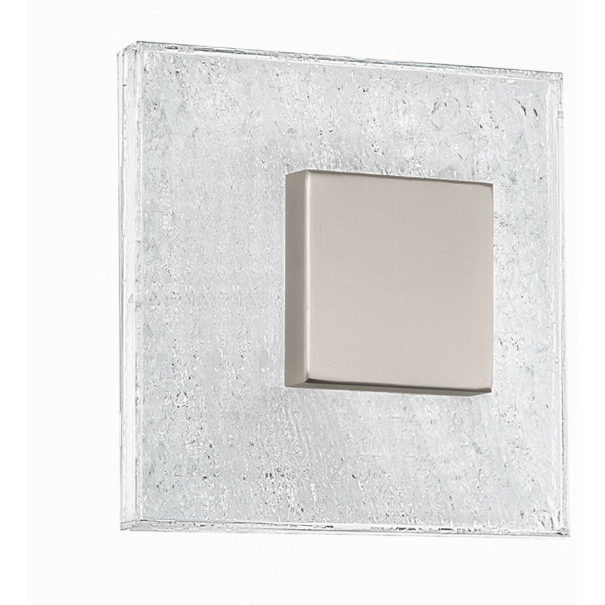 Beyond Fragment LED 3.13 inch Brushed Nickel ADA Wall Sconce Wall Light, Beyond