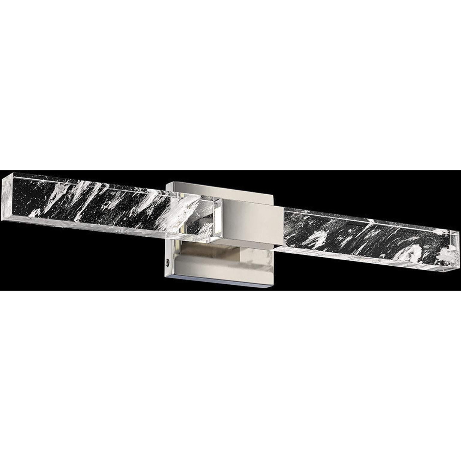 Beyond Baton LED 4 inch Polished Nickel ADA Wall Sconce Wall Light