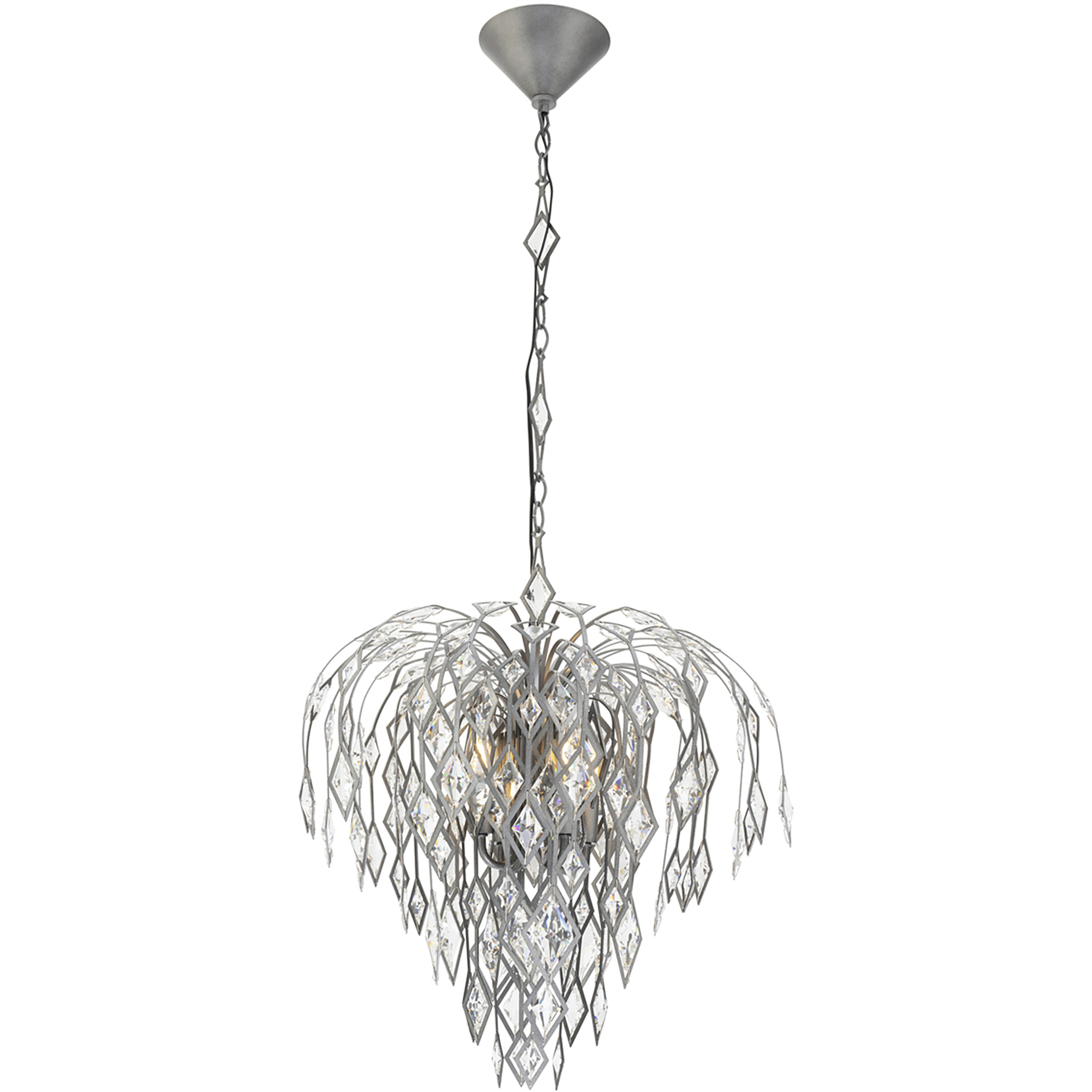Signature Laureline 4 Light 20.75 inch Antique Pewter Pendant Ceiling Light